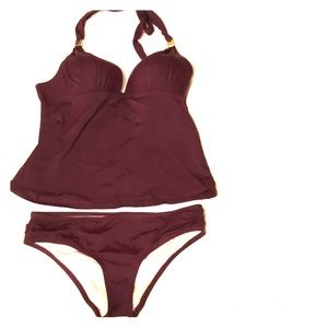 VS plum tankini
